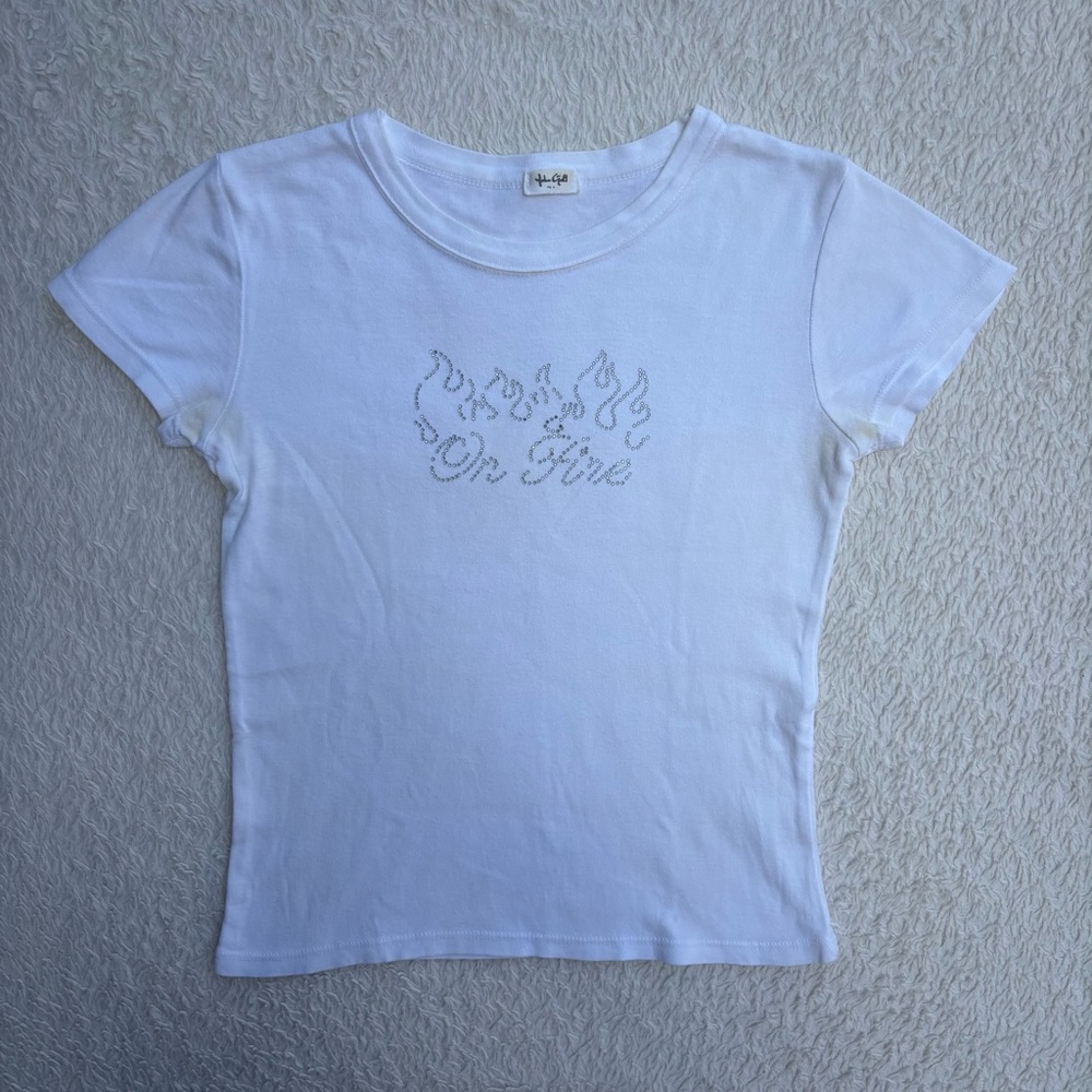 Brandy Melville On Fire Hailie Top